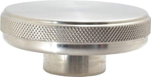 Gibraltar - 3" Head, Knurled Knob - Blank, Stainless Steel - Benchmark Tooling