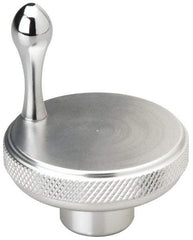 Gibraltar - 2" Head, Knurled with Handle Knob - Reamed, Stainless Steel - Benchmark Tooling