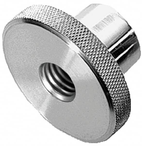 Gibraltar - 50.8mm Head, Knurled Knob - Tapped Thru, Stainless Steel - Benchmark Tooling