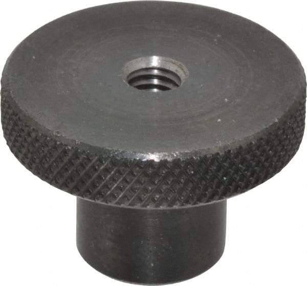 Gibraltar - 1-1/2" Head, Knurled Knob - Tapped Thru, Steel - Benchmark Tooling