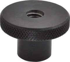 Gibraltar - 1-1/2" Head, Knurled Knob - Tapped Thru, Steel - Benchmark Tooling