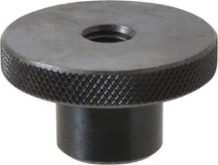 Gibraltar - 2" Head, Knurled Knob - Tapped Thru, Steel - Benchmark Tooling