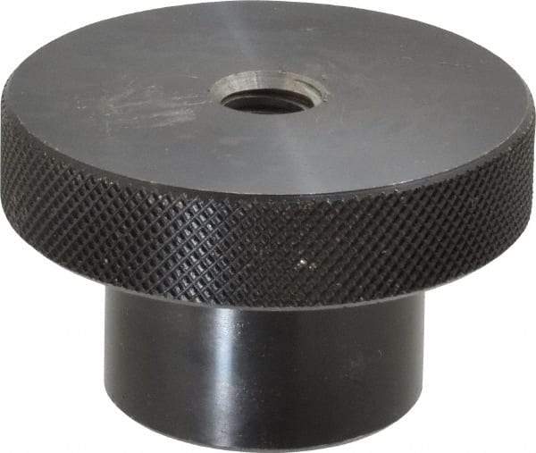 Gibraltar - 2-1/2" Head, Knurled Knob - Tapped Thru, Steel - Benchmark Tooling