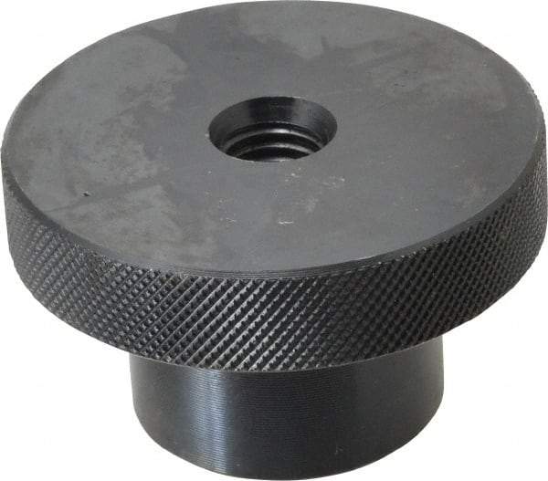 Gibraltar - 3" Head, Knurled Knob - Tapped Thru, Steel - Benchmark Tooling