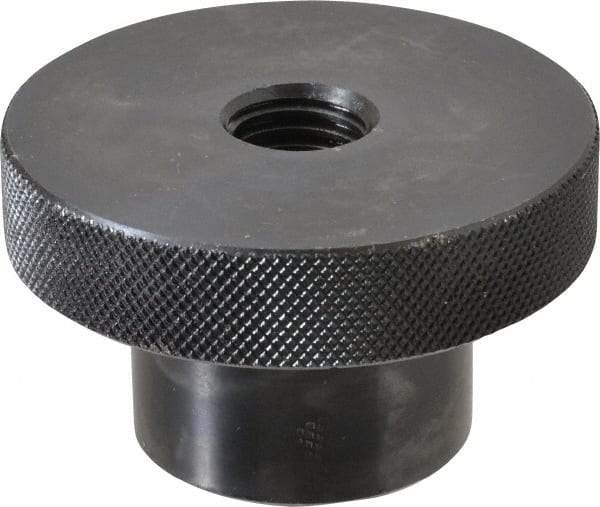 Gibraltar - 3" Head, Knurled Knob - Tapped Thru, Steel - Benchmark Tooling
