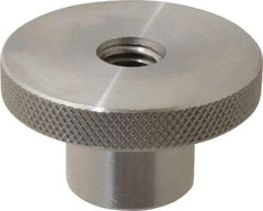 Gibraltar - 2" Head, Knurled Knob - Tapped Thru, Stainless Steel - Benchmark Tooling
