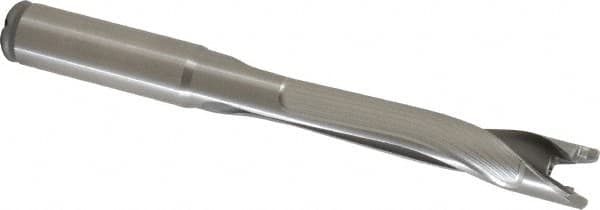 Kennametal - 13.5 to 13.99mm Diam, 5xD, 69.85mm Max Depth, 9/16" Shank Diam, 86.11mm Flute, 139.7mm OAL, Replaceable Tip Drill - KTIP05469HP Insert, Q Seat Size, Series KenTIP - Benchmark Tooling
