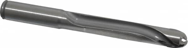 Kennametal - 15 to 15.99mm Diam, 5xD, 80.01mm Max Depth, 5/8" Shank Diam, 95.5mm Flute, 152.4mm OAL, Replaceable Tip Drill - KTIP05938HP Insert, T Seat Size, Series KenTIP - Benchmark Tooling