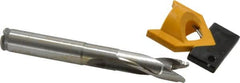 Kennametal - 12.5 to 12.99mm Diam, 3xD, 39.12mm Max Depth, 1/2" Shank Diam, 51.82mm Flute, 104.78mm OAL, Replaceable Tip Drill - KTIP05000HP Insert, O Seat Size, Series KenTIP - Benchmark Tooling