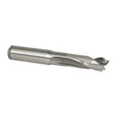 Kennametal - 13 to 13.49mm Diam, 3xD, 40.64mm Max Depth, 9/16" Shank Diam, 53.59mm Flute, 107.95mm OAL, Replaceable Tip Drill - KTIP05156HP Insert, P Seat Size, Series KenTIP - Benchmark Tooling