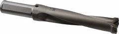 Kennametal - 177.8mm Max Drill Depth, 4xD, 1-3/4" Diam, Indexable Insert Drill - 2 Inserts, 1-1/2" Shank Diam, Straight Shank - Benchmark Tooling