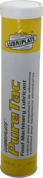 Lubriplate - 14.5 oz Cartridge Aluminum General Purpose Grease - Food Grade, 400°F Max Temp, NLGIG 2, - Benchmark Tooling