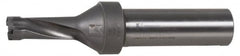Kennametal - 88.9mm Max Drill Depth, 2.5xD, 35.7mm Diam, Indexable Insert Drill - 2 Inserts, 1-1/2" Shank Diam, Straight Shank - Benchmark Tooling