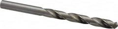 Interstate - 9.6mm 118° High Speed Steel Jobber Drill - Oxide Finish, Right Hand Cut, Spiral Flute, Straight Shank, 5-1/8" OAL, Standard Point - Benchmark Tooling