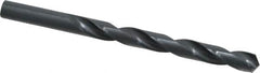 Interstate - 9.7mm 118° High Speed Steel Jobber Drill - Oxide Finish, Right Hand Cut, Spiral Flute, Straight Shank, 5-1/8" OAL, Standard Point - Benchmark Tooling