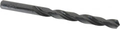 Interstate - 9.9mm 118° High Speed Steel Jobber Drill - Oxide Finish, Right Hand Cut, Spiral Flute, Straight Shank, 5-1/8" OAL, Standard Point - Benchmark Tooling