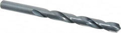 Interstate - 15.25mm 118° High Speed Steel Jobber Drill - Oxide Finish, Right Hand Cut, Spiral Flute, Straight Shank, 7-1/8" OAL, Standard Point - Benchmark Tooling