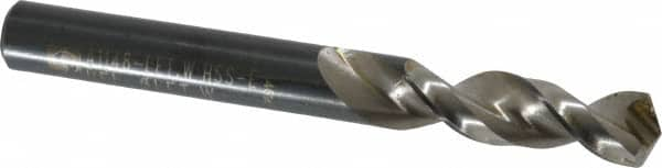 Walter-Titex - 0.386" 130° Parabolic Flute Vanadium High Speed Steel Screw Machine Drill Bit - Benchmark Tooling