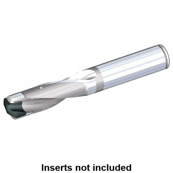 Kennametal - 33.35 to 34.35mm Diam, 3xD, 100.01mm Max Depth, 1-1/2" Shank Diam, 5.22" Flute, 9.13" OAL, Replaceable Tip Drill - KSEM1313 Insert, 9 Seat Size, Series KSEM - Benchmark Tooling