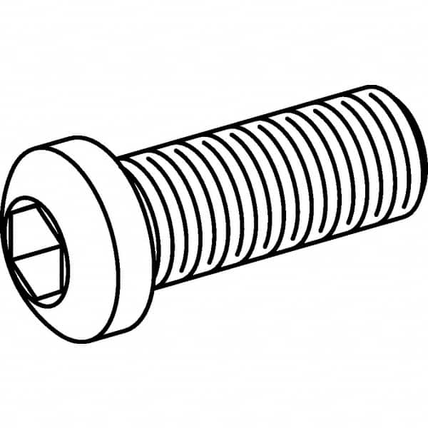 Kennametal - Torx Cap Screw for Indexables - For Use with Inserts - Benchmark Tooling