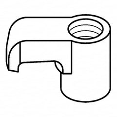 Kennametal - Series Kendex Mini, CE Clamp Assembly for Indexables - Right Hand Cut - Benchmark Tooling