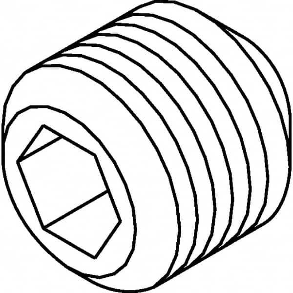 Kennametal - Hex Socket for Indexables - DA08 Series - Benchmark Tooling