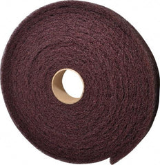 3M - 30' Long x 2" Wide Nonwoven Roll - Medium Grade, Purple, Aluminum Oxide - Benchmark Tooling