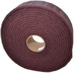3M - 30' Long x 3" Wide Nonwoven Roll - Fine Grade, Purple, Aluminum Oxide - Benchmark Tooling
