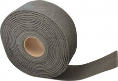 3M - 30' Long x 4" Wide Nonwoven Roll - Very Fine Grade, Gray, Silicon Carbide - Benchmark Tooling
