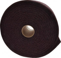 3M - 30' Long x 6" Wide Nonwoven Roll - Medium Grade, Purple, Aluminum Oxide - Benchmark Tooling