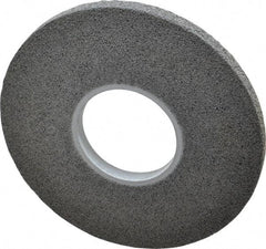 3M - 8" Diam, 1/2" Face Width, 3" Center Hole, Fine Grade, Silicon Carbide Deburring Wheel - Convolute, Hard Density 8 Grade, 4,500 RPM - Benchmark Tooling