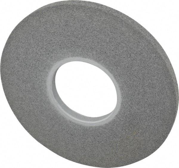 3M - 8" Diam, 1/2" Face Width, 3" Center Hole, Fine Grade, Silicon Carbide Deburring Wheel - Convolute, Hard Density 7 Grade, 4,500 RPM - Benchmark Tooling