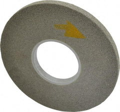 3M - 8" Diam, 1/2" Face Width, 3" Center Hole, Fine Grade, Silicon Carbide Deburring Wheel - Convolute, Hard Density 8 Grade, 4,500 RPM - Benchmark Tooling