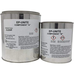 Made in USA - 0.75 Gal Concrete Repair/Resurfacing - Clear, 150 Sq Ft Coverage - Benchmark Tooling