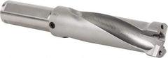 Kennametal - 127mm Max Drill Depth, 2.5xD, 50.8mm Diam, Indexable Insert Drill - 2 Inserts, 1-1/2" Shank Diam, Straight Shank - Benchmark Tooling