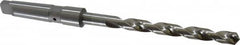 Value Collection - 7/16", 2MT 118° Point Cobalt Taper Shank Drill Bit - Bright Finish, 4-5/8" Flute Length, 8-1/2" OAL, Spiral Flute, Through Coolant - Benchmark Tooling