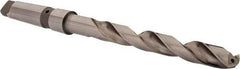 Value Collection - 47/64", 3MT 118° Point Cobalt Taper Shank Drill Bit - Bright Finish, 6-1/4" Flute Length, 10-7/8" OAL, Spiral Flute, Through Coolant - Benchmark Tooling