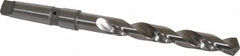 Value Collection - 25/32", 3MT 118° Point Cobalt Taper Shank Drill Bit - Bright Finish, 6-3/8" Flute Length, 11" OAL, Spiral Flute, Through Coolant - Benchmark Tooling