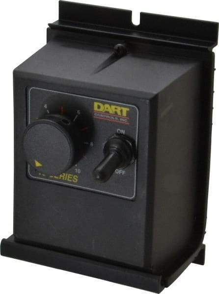 Dart Controls - 25 Max RPM, Electric AC DC Motor - 120, 240 V Input - Benchmark Tooling