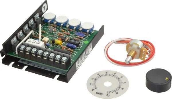 Dart Controls - 1 Max hp, 25 Max RPM, Electric AC DC Motor - 120, 240 V Input - Benchmark Tooling