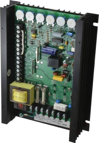 Dart Controls - 2 Max hp, 50 Max RPM, Electric AC DC Motor - 120, 240 V Input - Benchmark Tooling