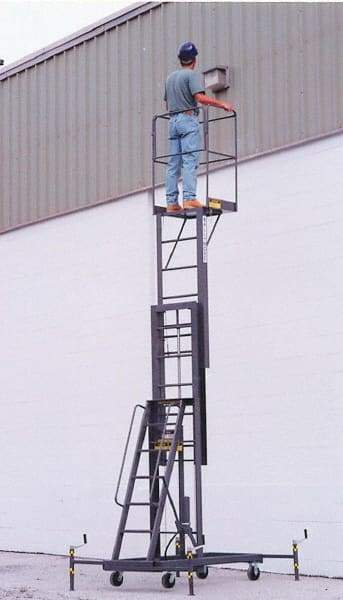 Ballymore - 300 Lb Capacity One Person Lift - 180" Lift Height, Battery Operated - Benchmark Tooling