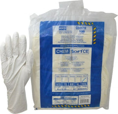 North - Pack of (100), Size XL, 4 mil, Cleanroom Grade, Powder Free Nitrile Disposable Gloves - Benchmark Tooling