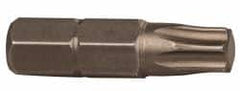 Wiha - 1/4" Drive T30 Torx Screwdriver Bit - Exact Industrial Supply