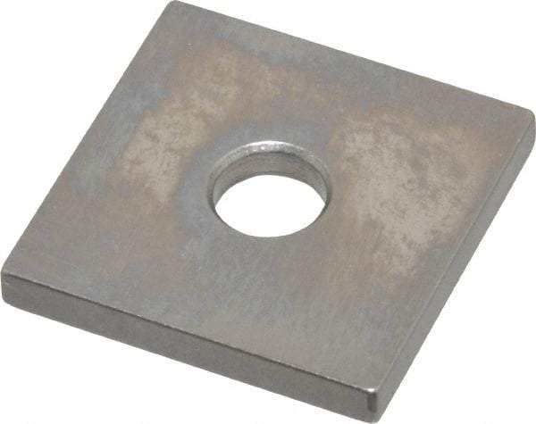 Mitutoyo - 0.12" Square Steel Gage Block - Accuracy Grade 0, Includes Certificate of Inspection - Benchmark Tooling