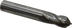 Melin Tool - 7/16" Diam, 1" LOC, 4 Flute, 90° Point Angle, Solid Carbide Drill Mill - Uncoated, 2-3/4" OAL, 7/16" Shank Diam - Benchmark Tooling