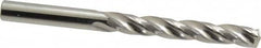 SGS - 5/16" 150° Solid Carbide Jobber Drill - Bright Finish, Right Hand Cut, Spiral Flute, Straight Shank, 3-3/4" OAL, Standard Point - Benchmark Tooling