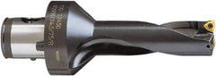 Komet - 50mm Max Drill Depth, 2xD, 24.5mm Diam, Indexable Insert Drill - 2 Inserts, ABS 50 Modular Connection Shank - Benchmark Tooling