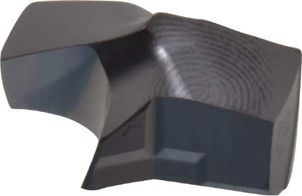 Kennametal - Series KSEM, 27mm Diam Grade KC7315 140° Replaceable Drill Tip - Carbide, TiAlN Finish, 6 Seat Size - Benchmark Tooling