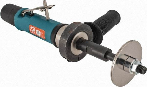 Dynabrade - 0.7 hp, 4,500 RPM Finishing Sander - 40 CFM Air Consumption, 6.21 bar Air Pressure, 1/4 NPT Inlet - Benchmark Tooling